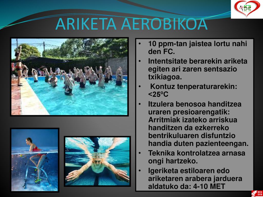 ARIKETA AEROBIKOA 10 ppm-tan jaistea lortu nahi den FC.