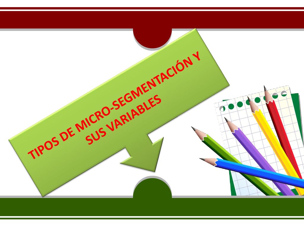 TIPOS DE MICRO-SEGMENTACIÓN Y SUS VARIABLES