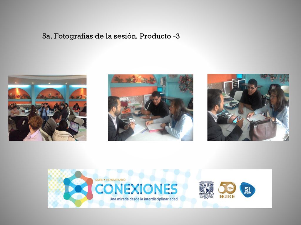 5a. Fotografías de la sesión. Producto -3