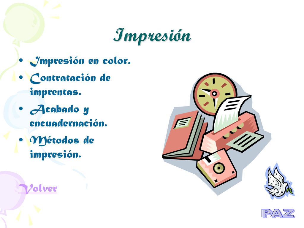 Impresión Impresión en color. Contratación de imprentas.