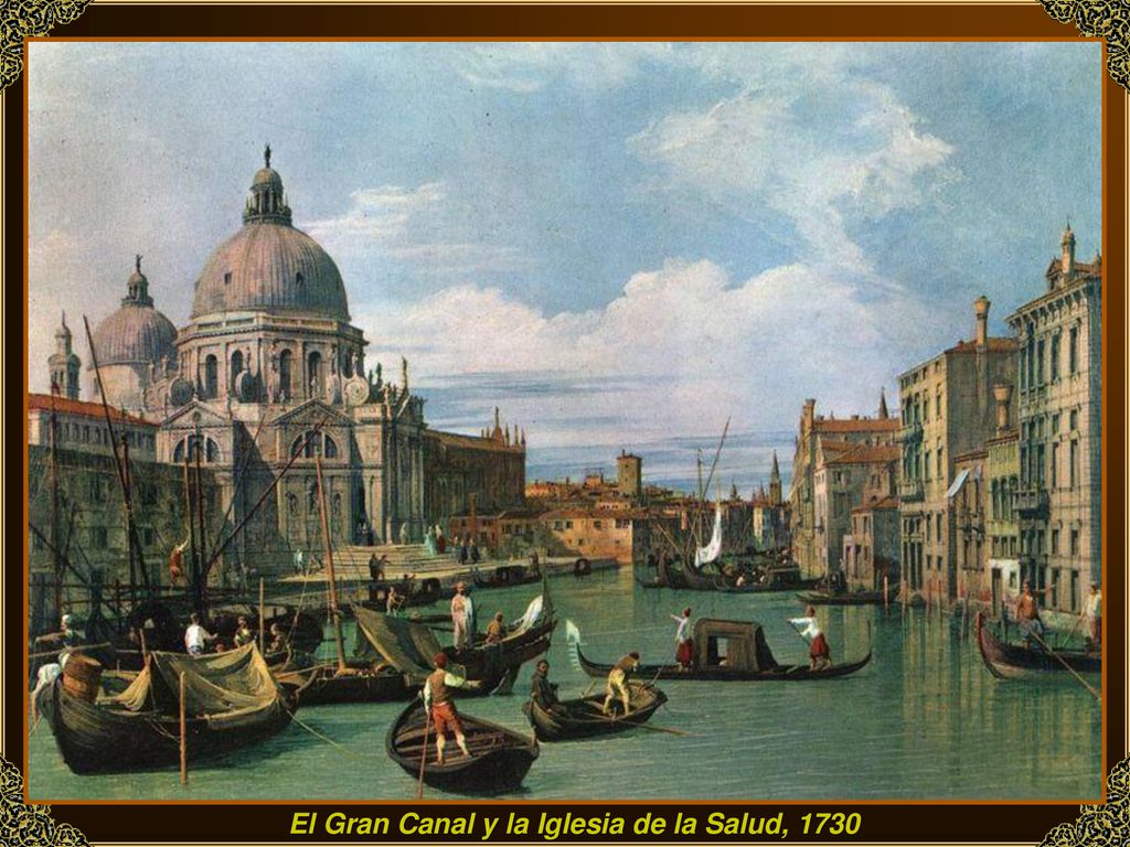 El Gran Canal y la Iglesia de la Salud, 1730