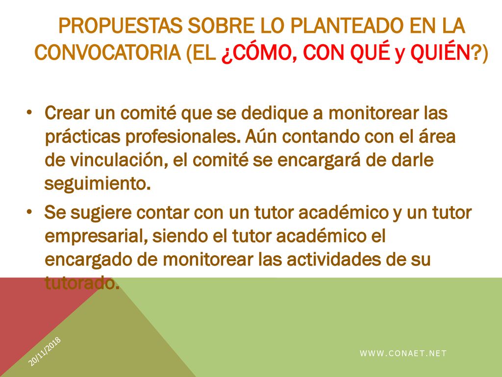 PROPUESTAS SOBRE LO PLANTEADO EN LA CONVOCATORIA (EL ¿CÓMO, CON QUÉ y QUIÉN )