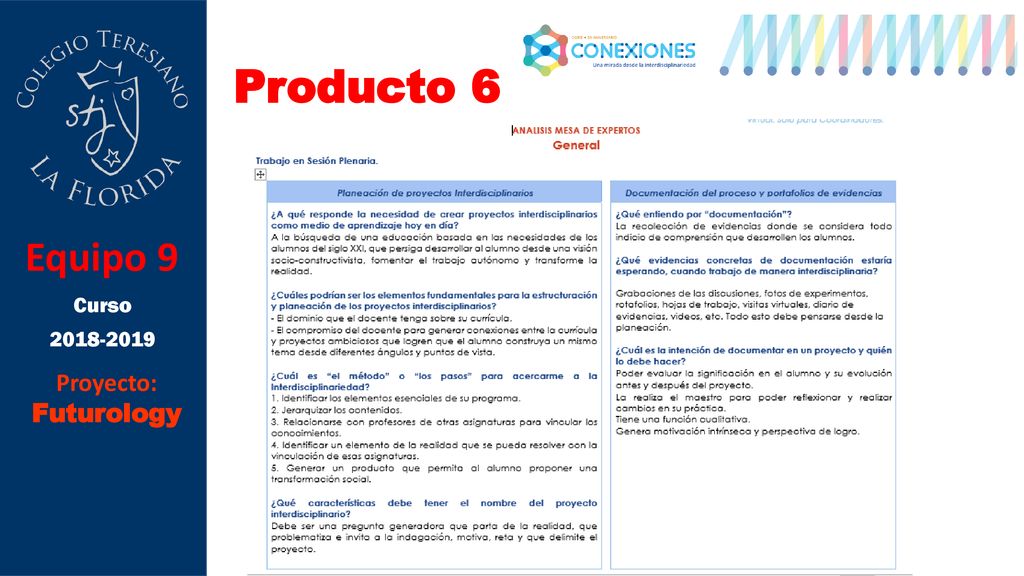 Producto 6 Equipo 9 Curso Proyecto: Futurology