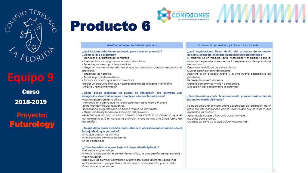 Producto 6 Equipo 9 Curso Proyecto: Futurology