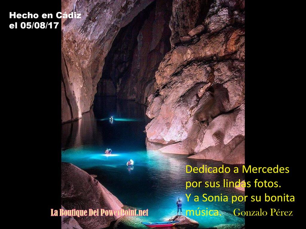 Dedicado a Mercedes por sus lindas fotos. Y a Sonia por su bonita