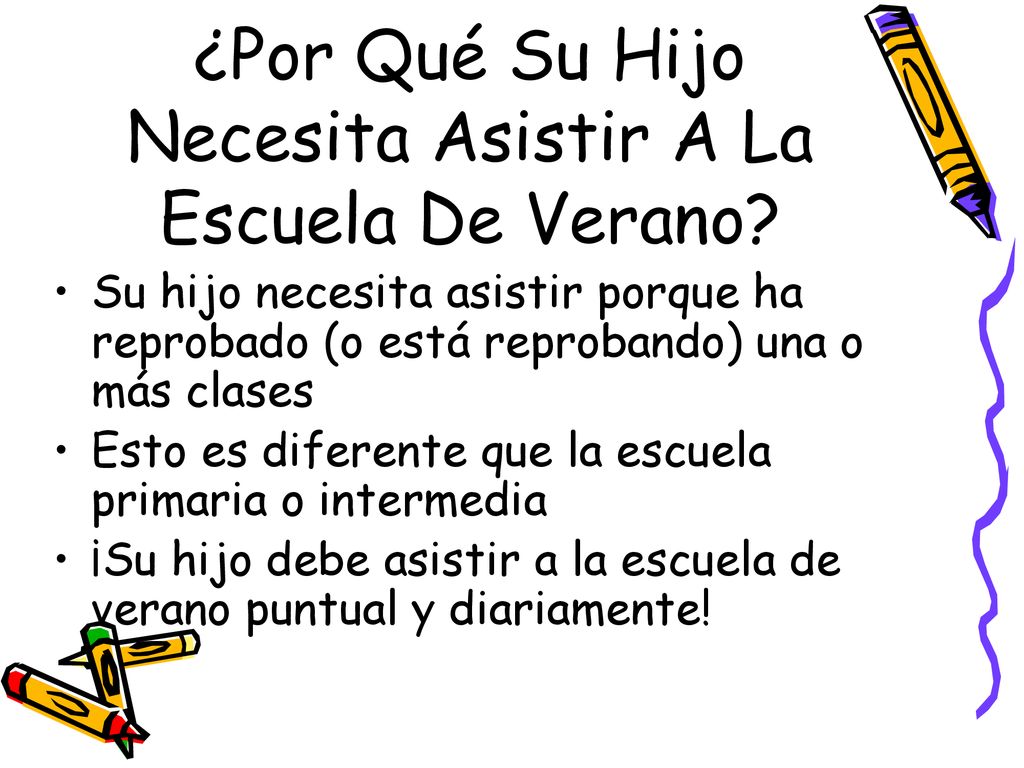 ¿Por Qué Su Hijo Necesita Asistir A La Escuela De Verano
