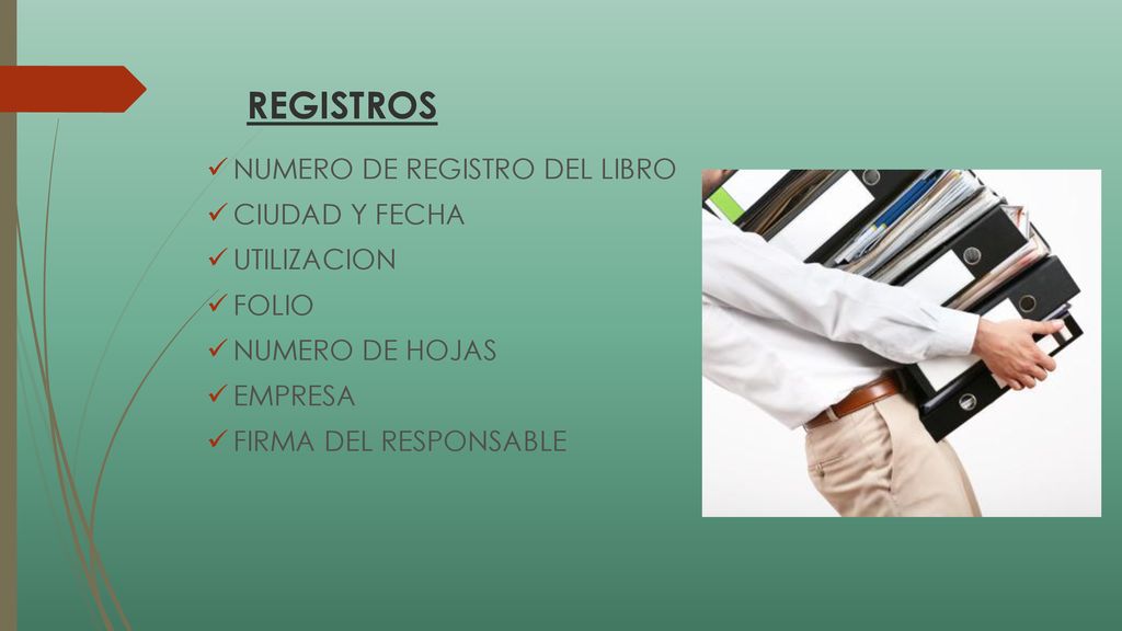 REGISTROS NUMERO DE REGISTRO DEL LIBRO CIUDAD Y FECHA UTILIZACION