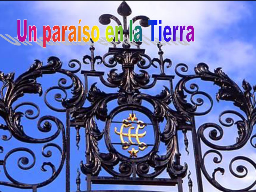 Un paraíso en la Tierra Con los más cálidos colores…