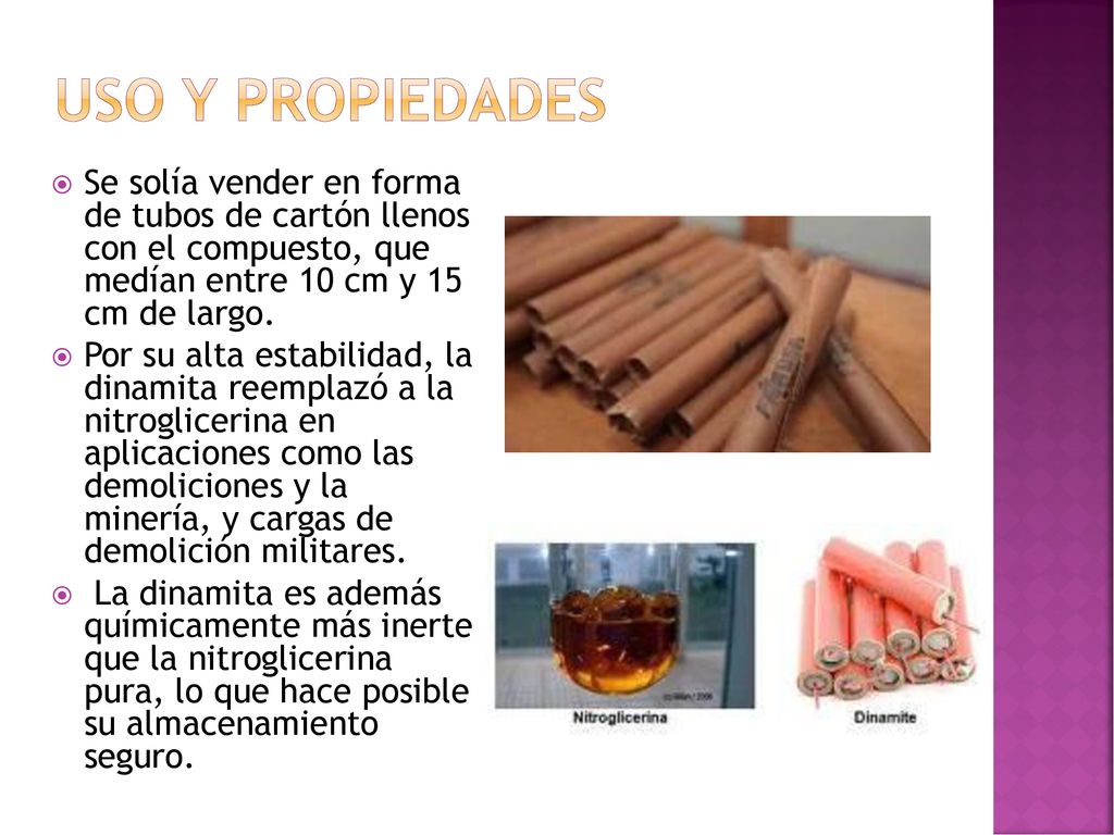 Uso y propiedades Se solía vender en forma de tubos de cartón llenos con el compuesto, que medían entre 10 cm y 15 cm de largo.