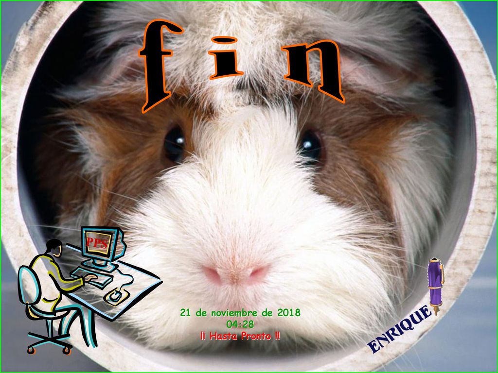 f i n PPS 21 de noviembre de :28 ¡¡ Hasta Pronto !!