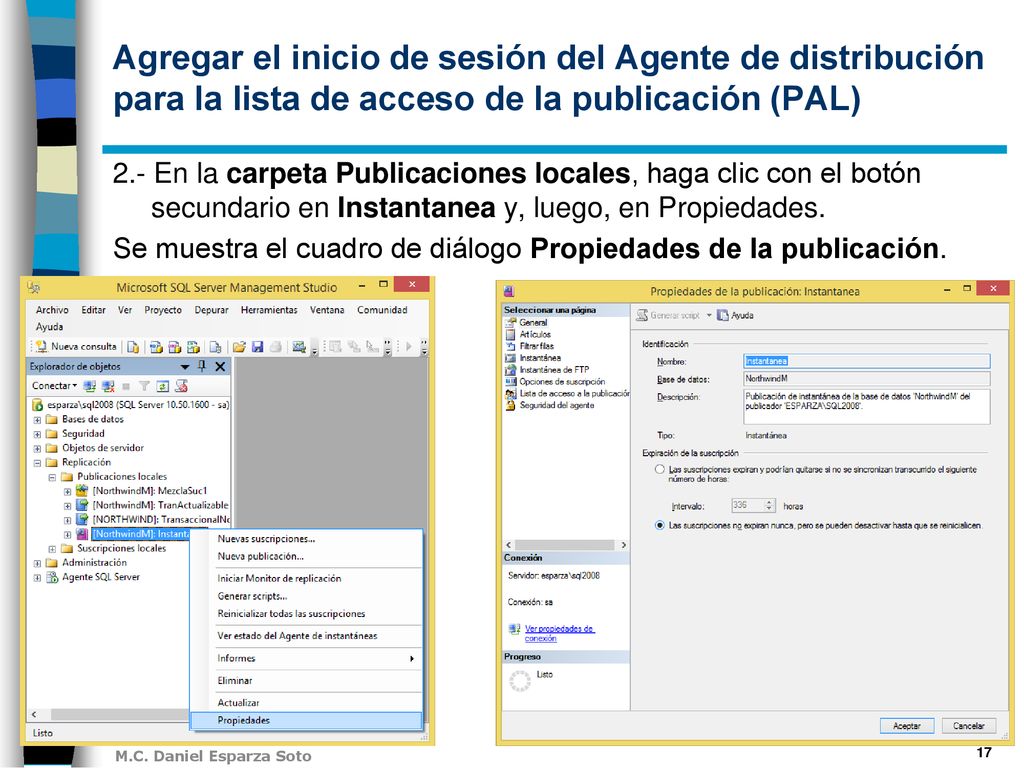 Agregar el inicio de sesión del Agente de distribución para la lista de acceso de la publicación (PAL)