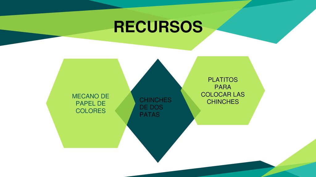 RECURSOS PLATITOS PARA COLOCAR LAS CHINCHES MECANO DE PAPEL DE COLORES