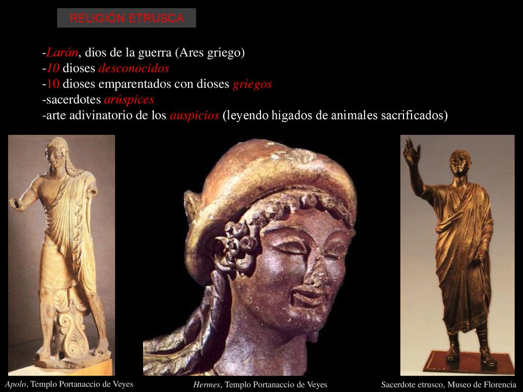 -Larán, dios de la guerra (Ares griego) -10 dioses desconocidos