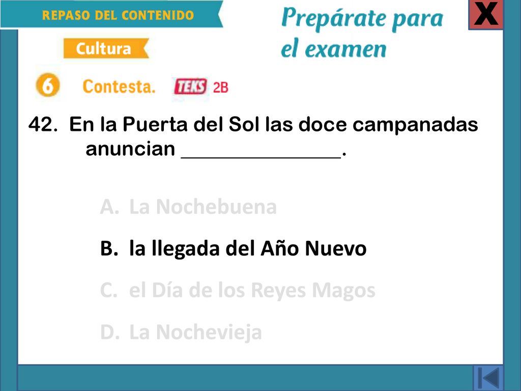 X La Nochebuena la llegada del Año Nuevo el Día de los Reyes Magos