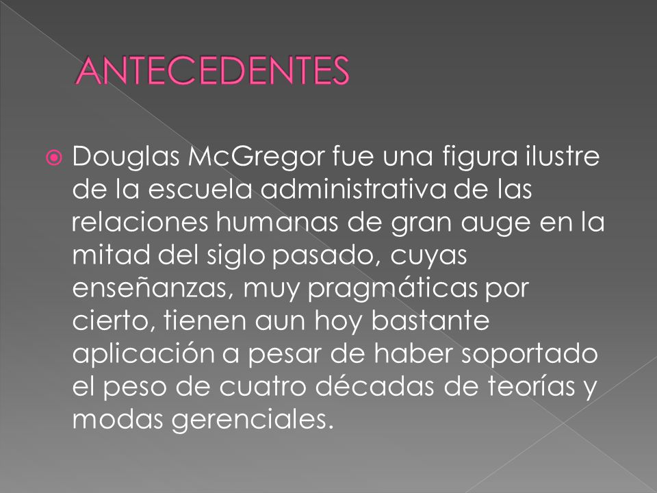 ANTECEDENTES