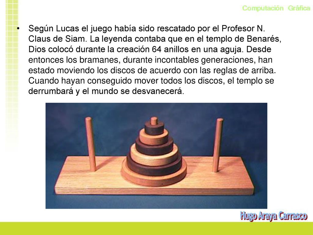 Según Lucas el juego había sido rescatado por el Profesor N