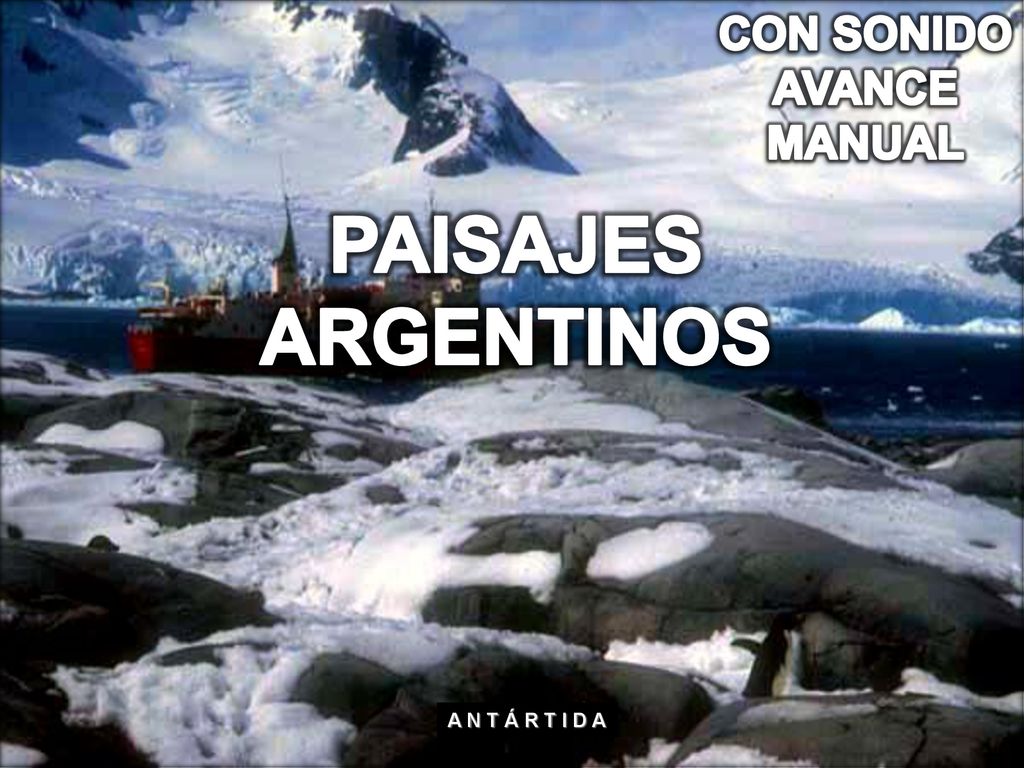 PAISAJES ARGENTINOS PAISAJES ARGENTINOS CON SONIDO AVANCE 12 MANUAL La