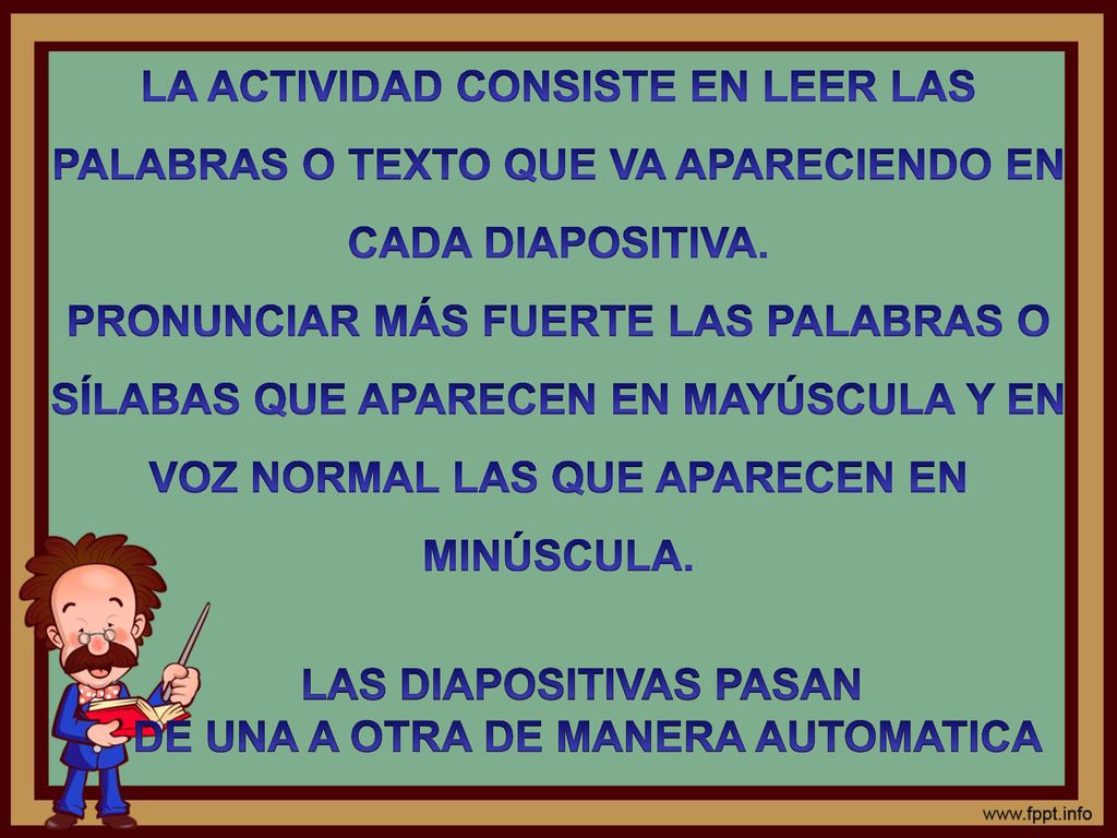 LAS DIAPOSITIVAS PASAN DE UNA A OTRA DE MANERA AUTOMATICA