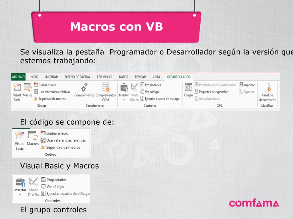 . Macros con VB. La suma de las frecuencias absolutas es igual al número total de datos, que se representa por N.