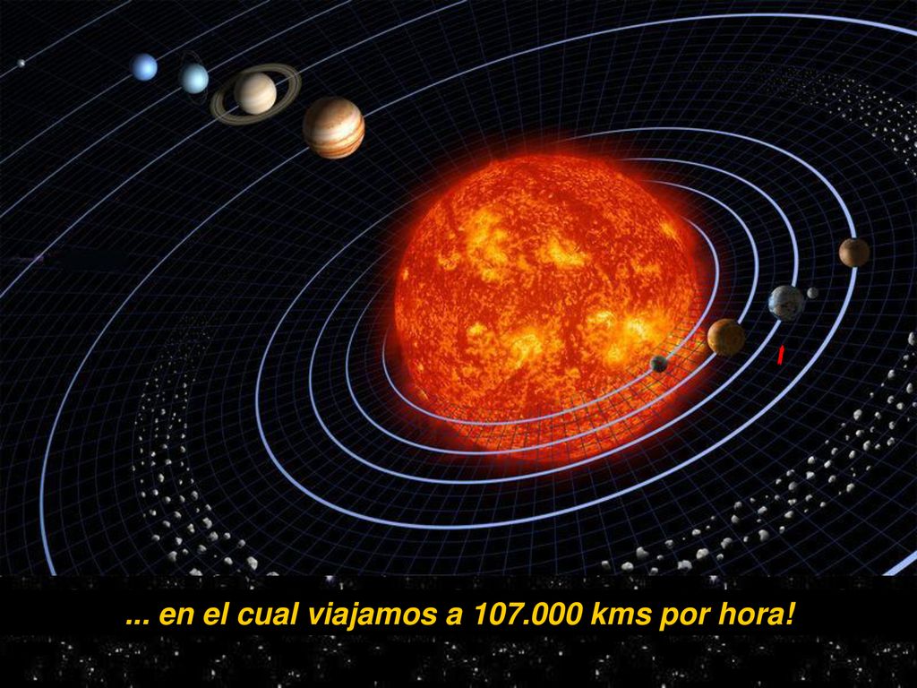 ... en el cual viajamos a kms por hora!