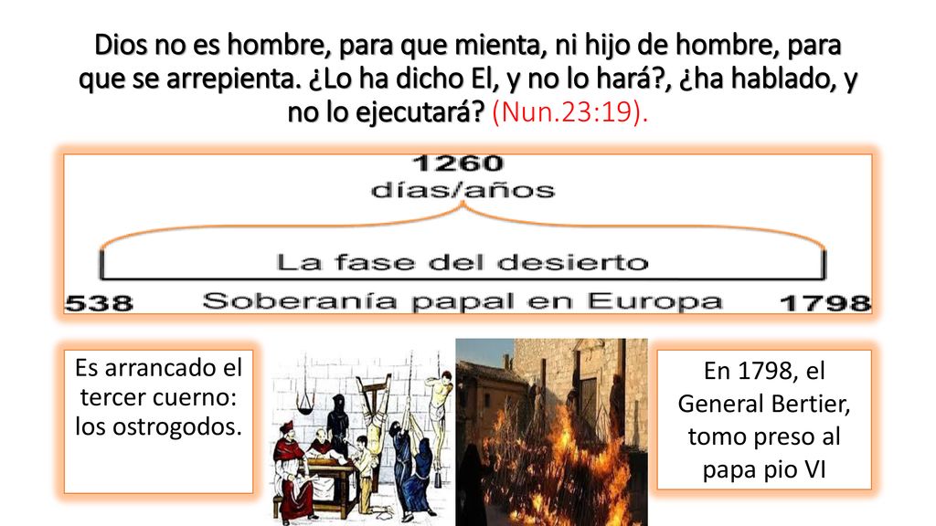 Dios no es hombre, para que mienta, ni hijo de hombre, para que se arrepienta. ¿Lo ha dicho El, y no lo hará , ¿ha hablado, y no lo ejecutará (Nun.23:19).
