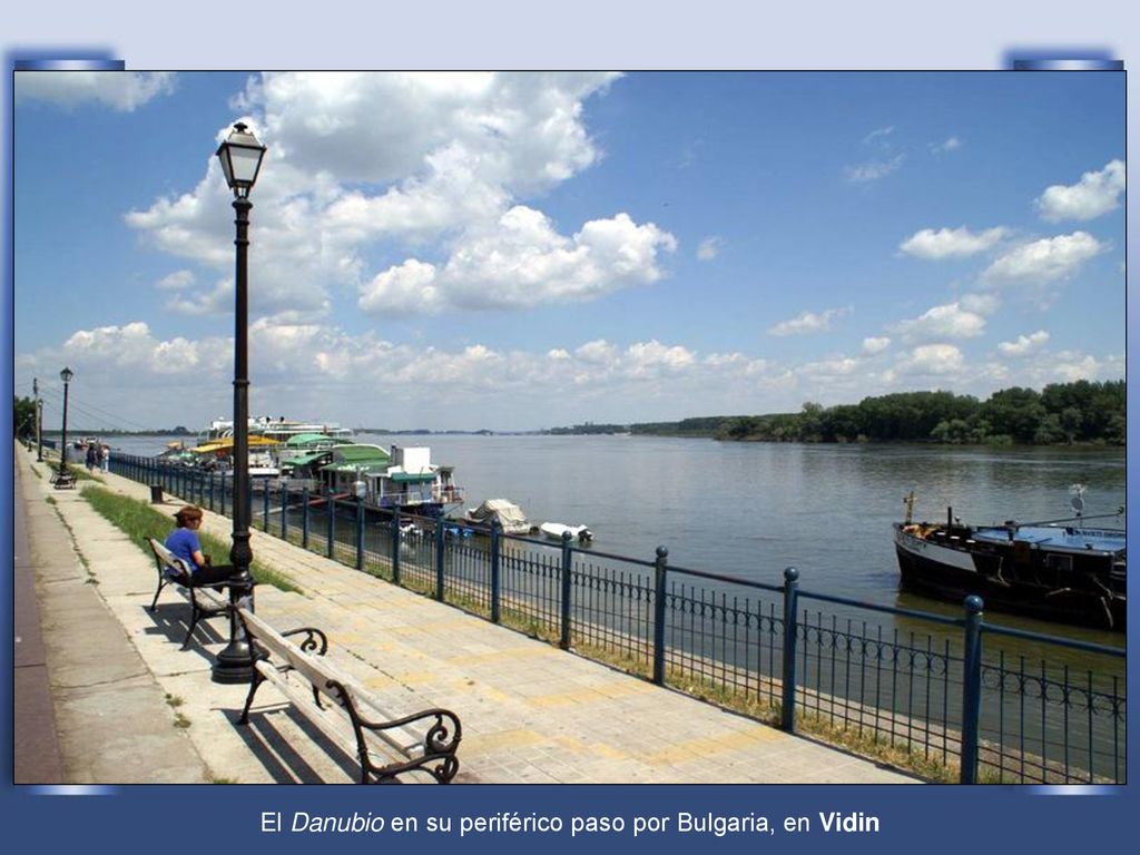 El Danubio en su periférico paso por Bulgaria, en Vidin