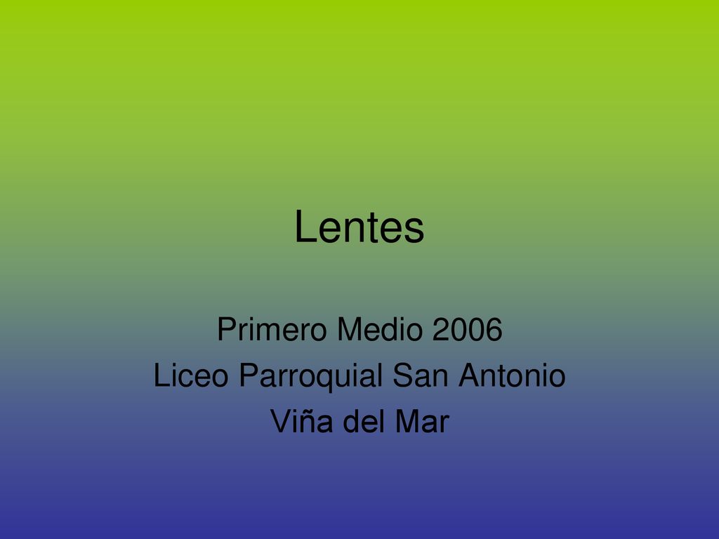 Primero Medio 2006 Liceo Parroquial San Antonio Viña del Mar