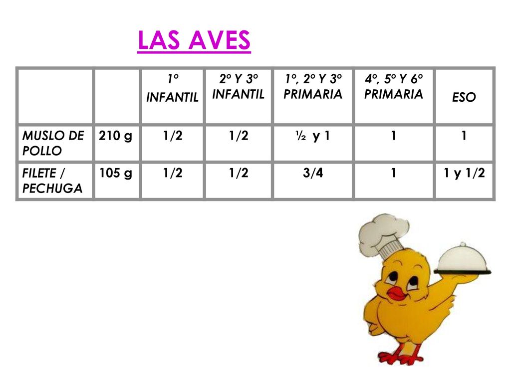 LAS AVES 1º INFANTIL 2º Y 3º INFANTIL 1º, 2º Y 3º PRIMARIA