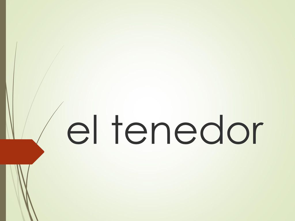 el tenedor