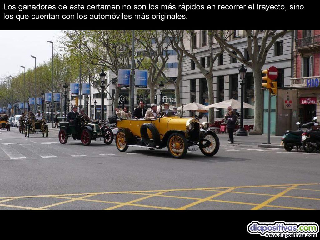 Los ganadores de este certamen no son los más rápidos en recorrer el trayecto, sino los que cuentan con los automóviles más originales.