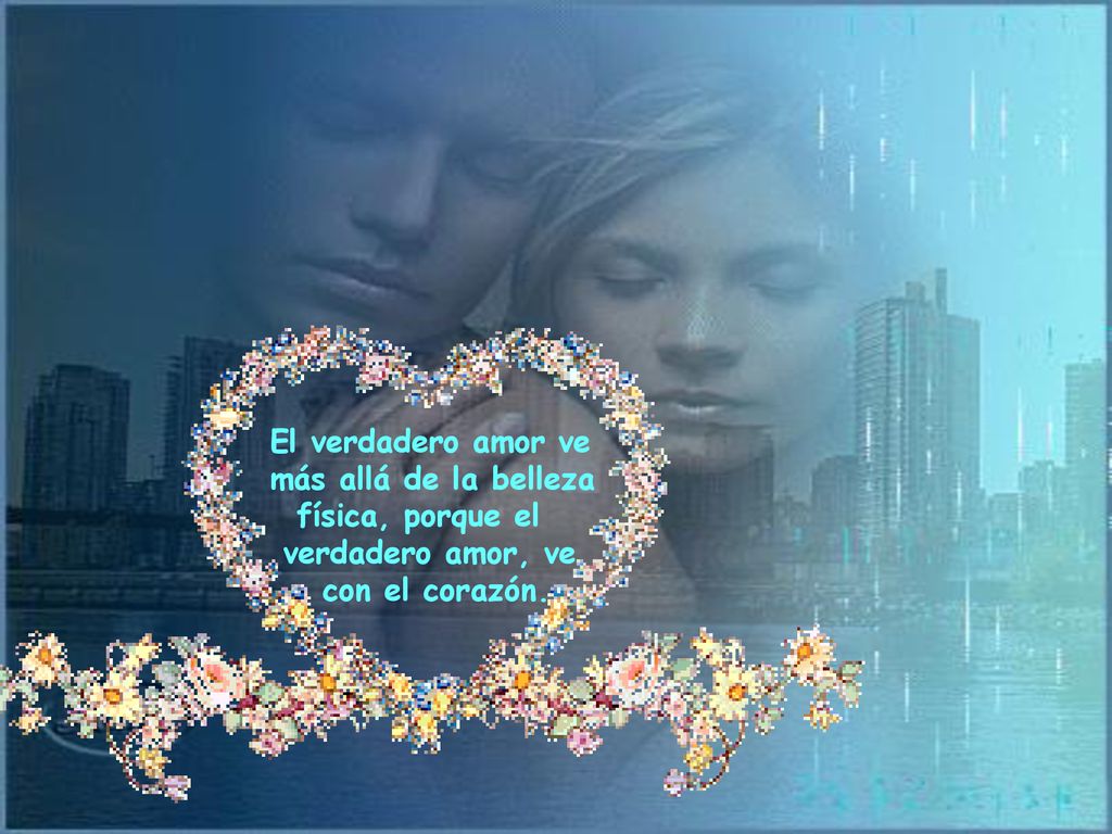 El verdadero amor ve más allá de la belleza