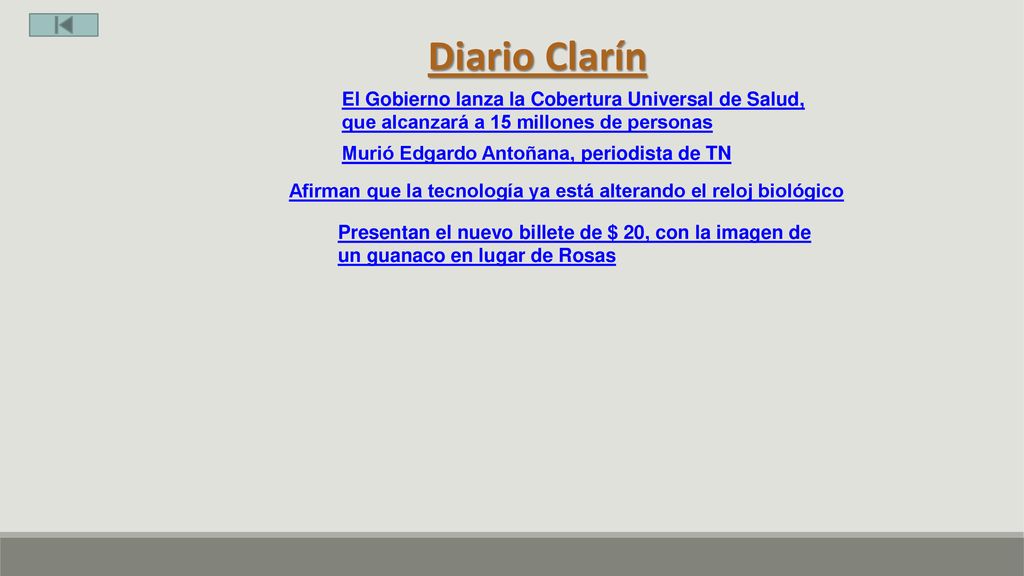 Diario Clarín El Gobierno lanza la Cobertura Universal de Salud, que alcanzará a 15 millones de personas.