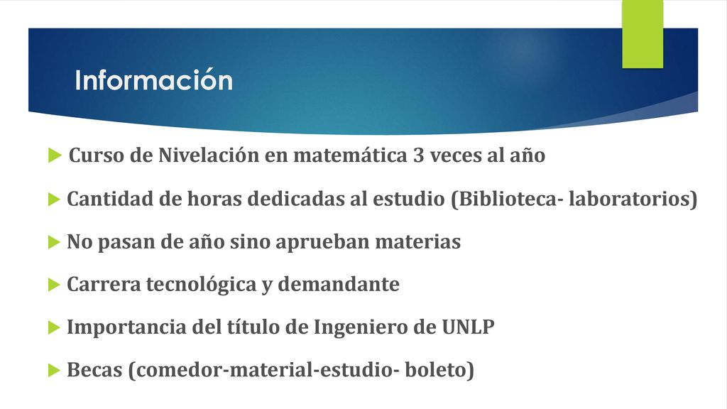 Información Curso de Nivelación en matemática 3 veces al año