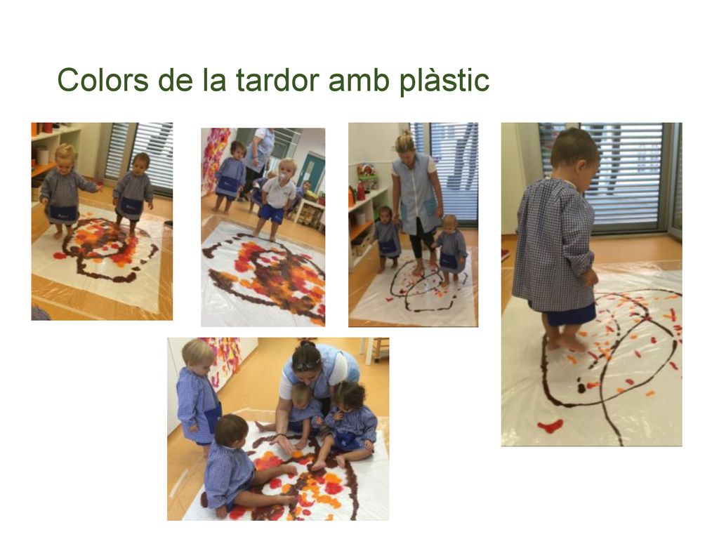 Colors de la tardor amb plàstic