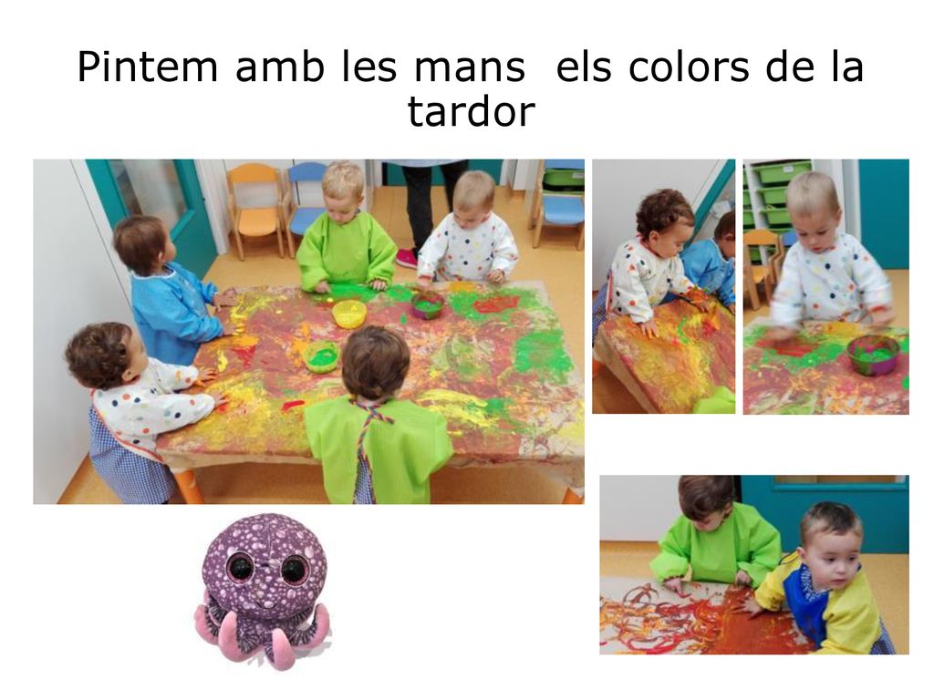 Pintem amb les mans els colors de la tardor