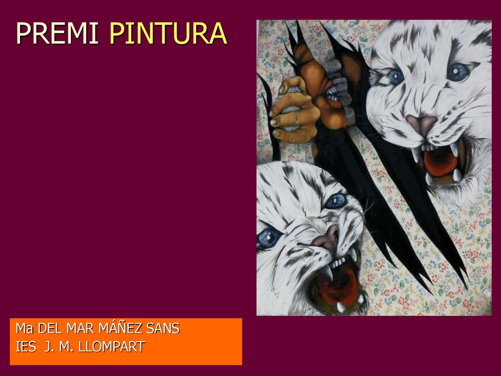 PREMI PINTURA Ma DEL MAR MÁÑEZ SANS IES J. M. LLOMPART 8