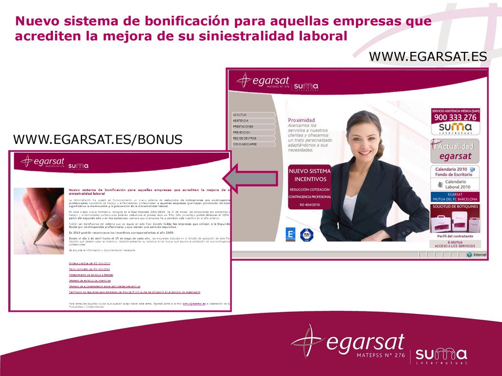 Nuevo sistema de bonificación para aquellas empresas que acrediten la mejora de su siniestralidad laboral