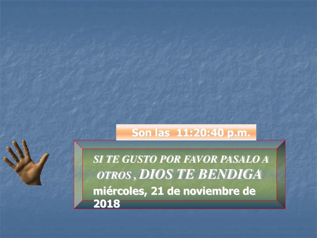 SI TE GUSTO POR FAVOR PASALO A OTROS , DIOS TE BENDIGA