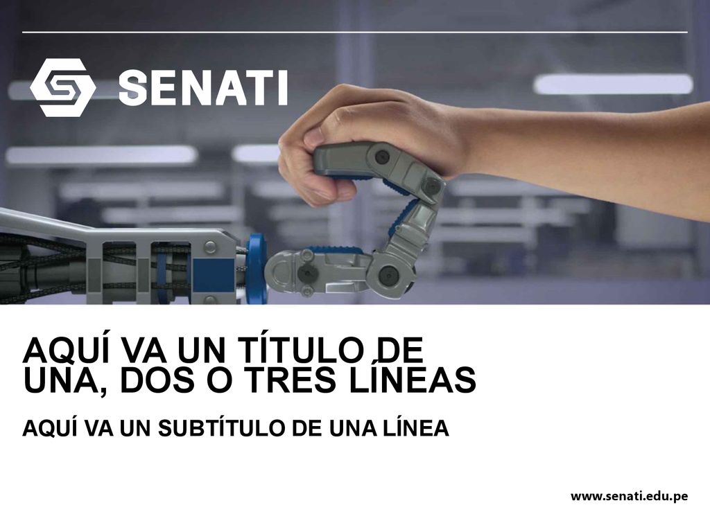 AQUÍ VA UN TÍTULO DE UNA, DOS O TRES LÍNEAS
