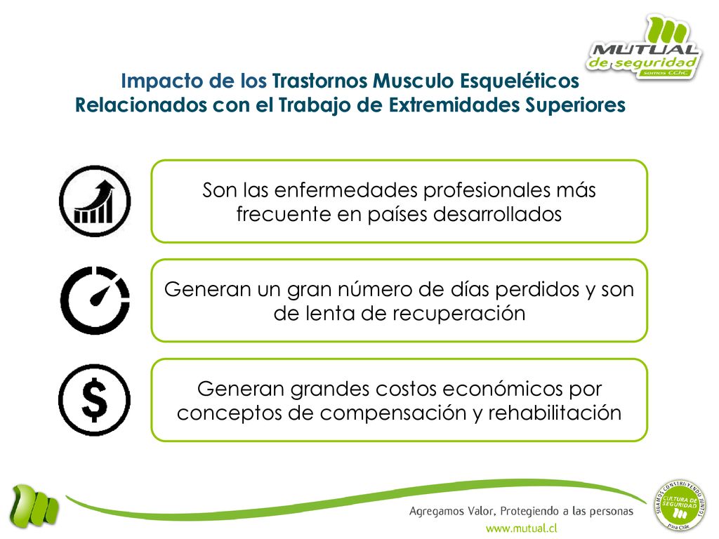 Generan un gran número de días perdidos y son de lenta de recuperación