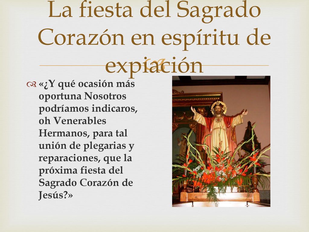 La fiesta del Sagrado Corazón en espíritu de expiación