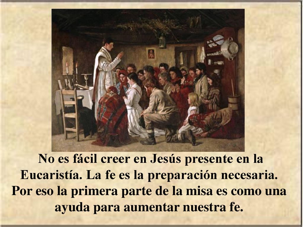 No es fácil creer en Jesús presente en la Eucaristía