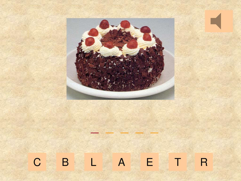 _ _ _ _ _ C B L A E T R