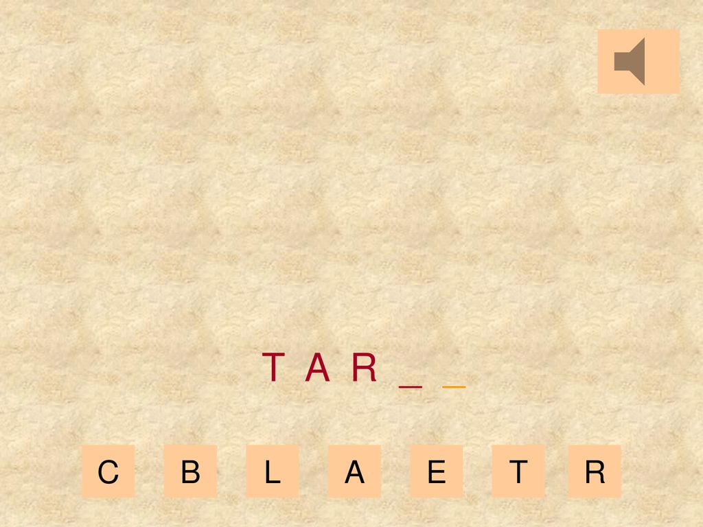 T A R _ _ C B L A E T R
