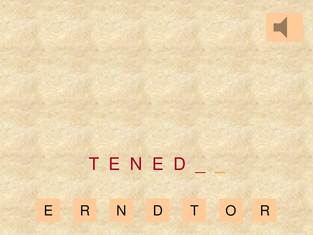 T E N E D _ _ E R N D T O R