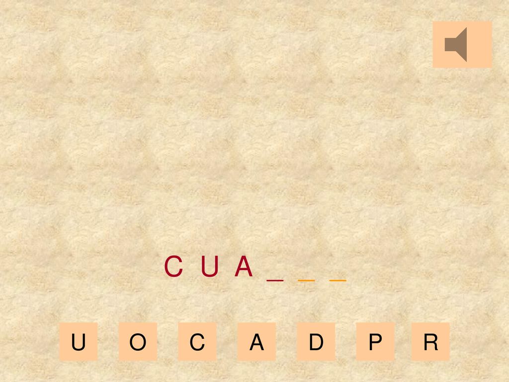 C U A _ _ _ U O C A D P R