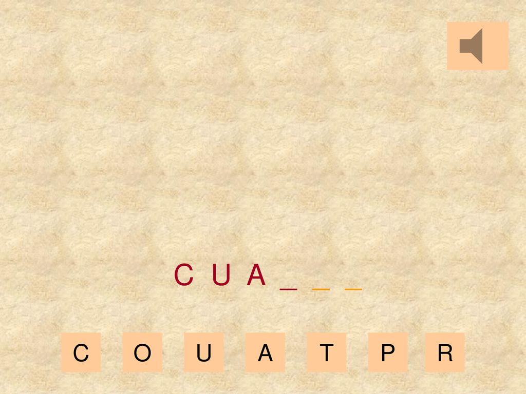 C U A _ _ _ C O U A T P R