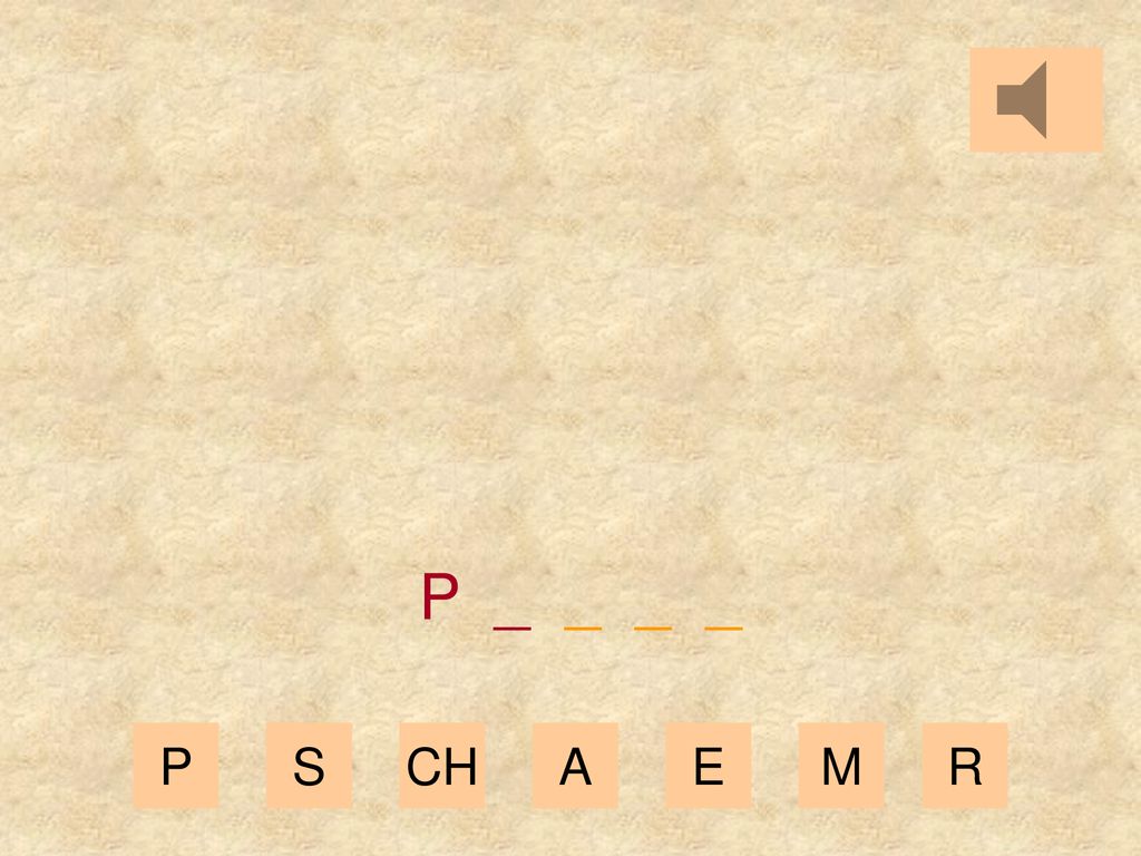 P _ _ _ _ P S CH A E M R