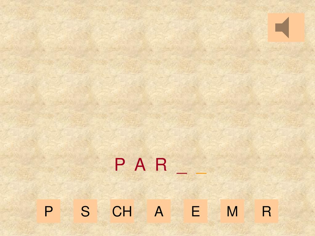 P A R _ _ P S CH A E M R