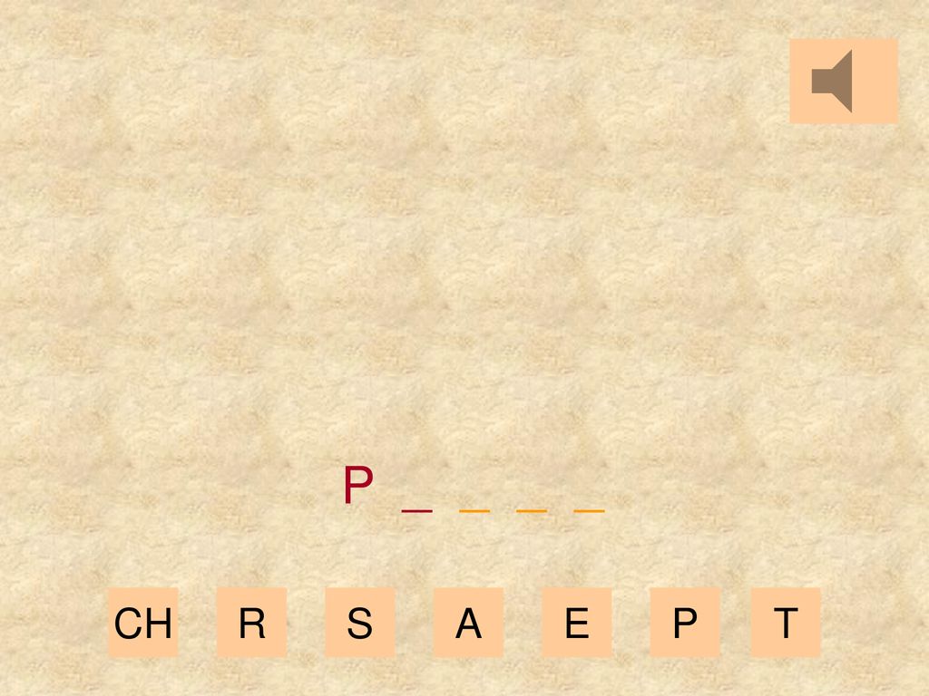 P _ _ _ _ CH R S A E P T